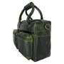 Schoudertas Cowboysbag Schooltas Groen Leer