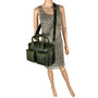 Schoudertas Cowboysbag Schooltas Groen Leer