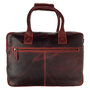 Westernbag - Laptoptas 13 inch Laptop Rood Leer