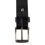 Riem 3 cm Zwart Leer voor Heren en Dames