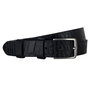 Riem 3 cm Zwart Leer voor Heren en Dames