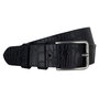 Riem 3.5 cm Zwart Leer voor Heren en Dames