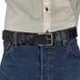 Riem 3.5 cm Zwart Leer voor Heren en Dames