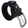 Riem 4 cm Zwart Leer voor Heren en Dames