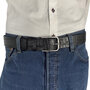 Riem 4 cm Zwart Leer voor Heren en Dames