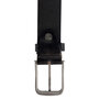 Riem 4 cm Zwart Leer voor Heren en Dames