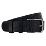 Riem 4 cm Zwart Leer voor Heren en Dames