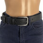 Moneybelt Geldriem 4 cm Zwart Leer