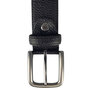 Moneybelt Geldriem 4 cm Zwart Leer