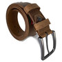 Leren Riem Gemaakt Van Bruin Leer - 4 cm Breed