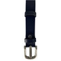 Riem donkerblauw geperforeerd 3 cm