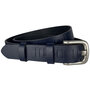 Riem donkerblauw geperforeerd 3 cm