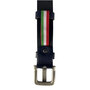 Riem donkerblauw geperforeerd 3 cm