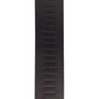 Riem donkerbruin geperforeerd leer 4 cm