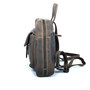 Rugzak Van Trendy Donkerbruin Leer - Compact Model Rugtas