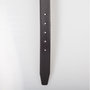 Donkerbruine Leren Riem Van 3 cm Breed