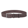 Riem - 4 cm Breed Gemaakt Van Donkerbruin Leer