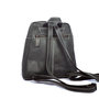 Rugtas Van Trendy Zwart Leer - Compacte Rugzak