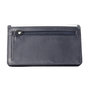 Ruime Leren Portemonnee van Donkerblauw Leer